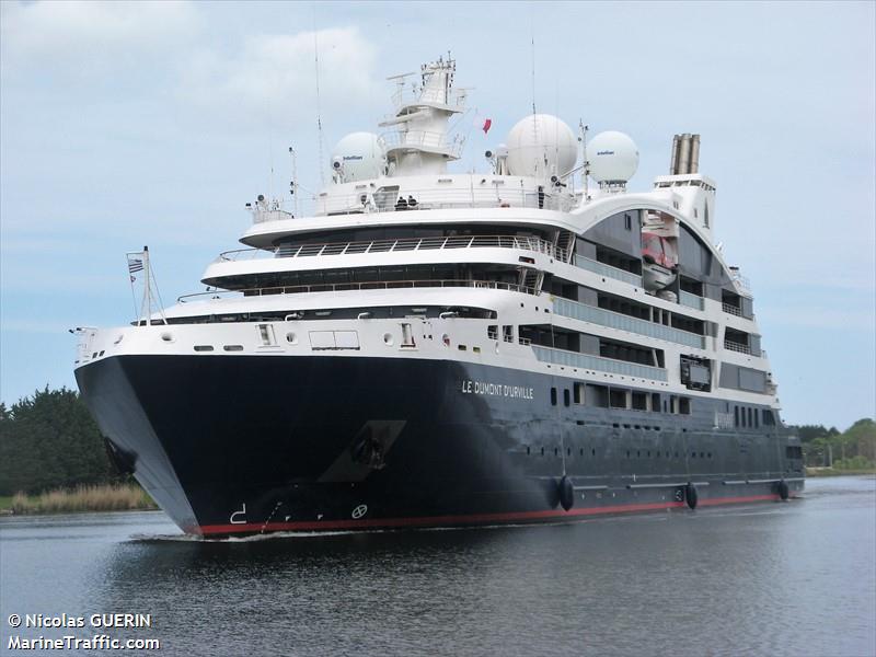 le dumont durville (Passenger (Cruise) Ship) - IMO 9814052, MMSI 578001200, Call Sign FLDS under the flag of Wallis and Futuna