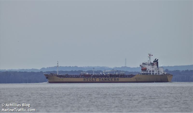 stolt bobcat (Chemical/Oil Products Tanker) - IMO 9511167, MMSI 636015004, Call Sign A8XZ9 under the flag of Liberia
