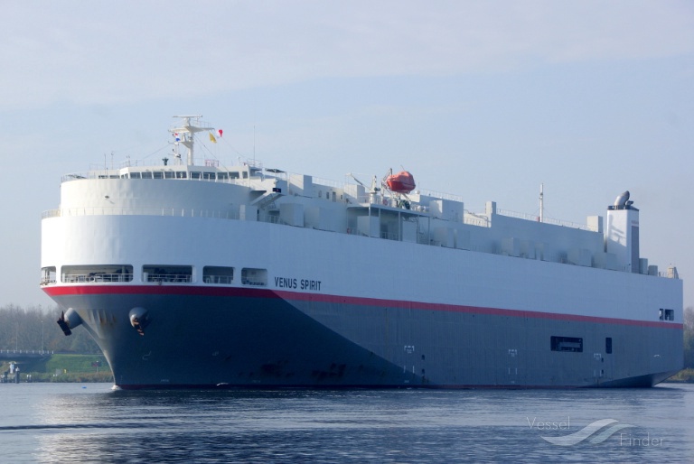 venus spirit (Vehicles Carrier) - IMO 9505900, MMSI 636015032, Call Sign A8YD8 under the flag of Liberia
