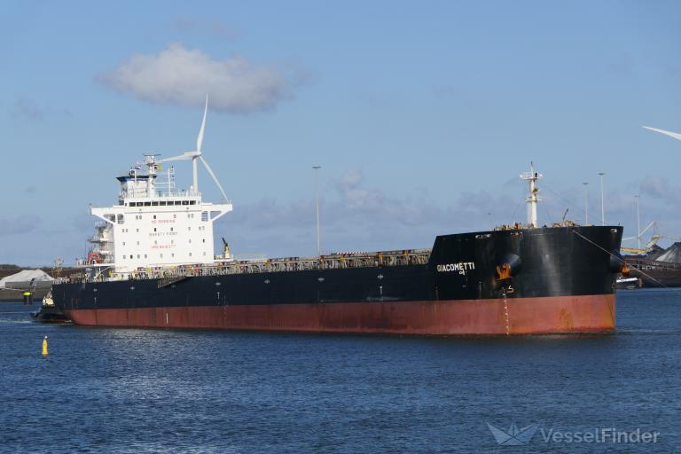 giacometti (Bulk Carrier) - IMO 9615377, MMSI 636017984, Call Sign D5NQ9 under the flag of Liberia