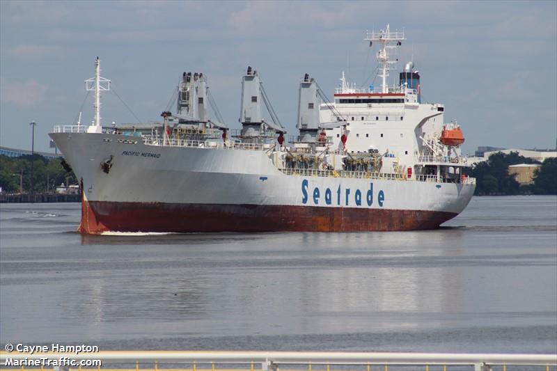 pacific mermaid (Refrigerated Cargo Ship) - IMO 9045924, MMSI 636019354, Call Sign A8JJ5 under the flag of Liberia