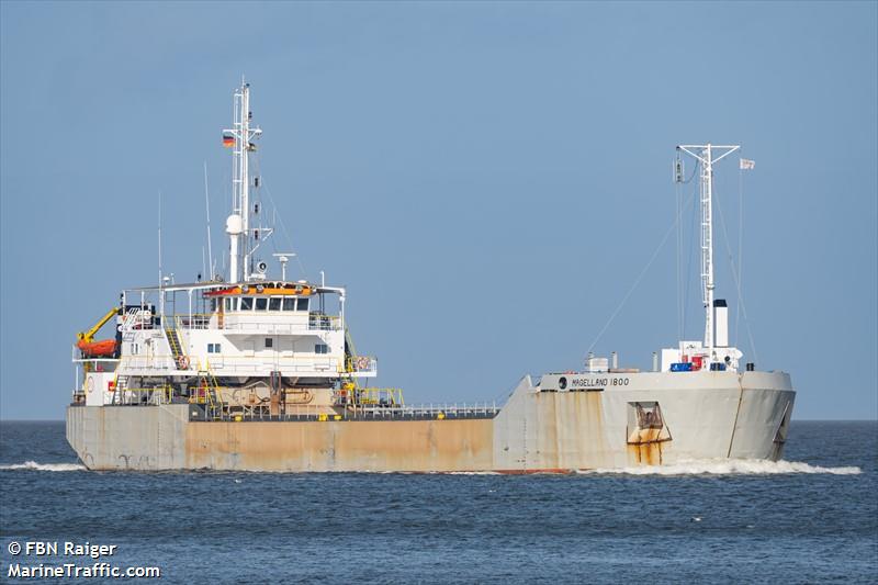 magellano 1800 (Motor Hopper) - IMO 7931002, MMSI 645159000, Call Sign 3BLH under the flag of Mauritius