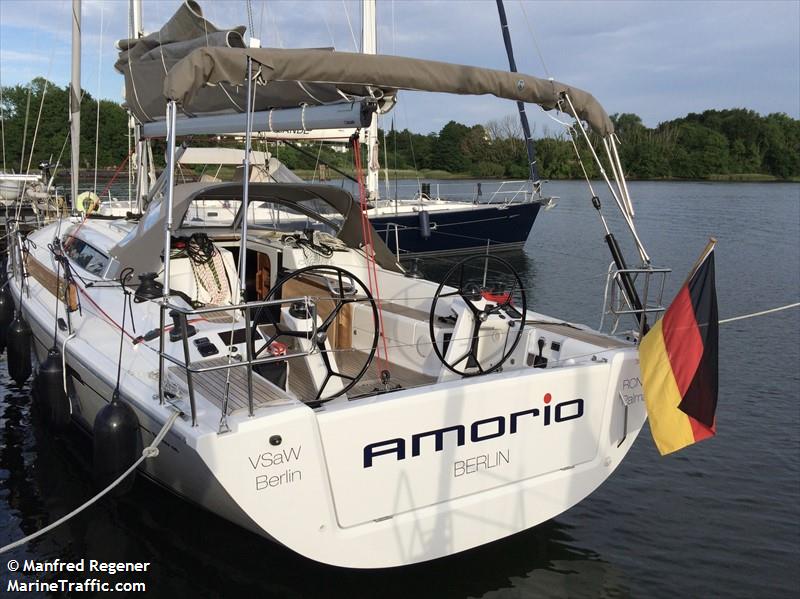 amorio (Sailing vessel) - IMO , MMSI 211720550, Call Sign DH7548 under the flag of Germany
