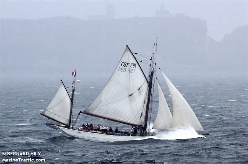 fs mutin (Sailing vessel) - IMO , MMSI 227806500, Call Sign FBVQ under the flag of France