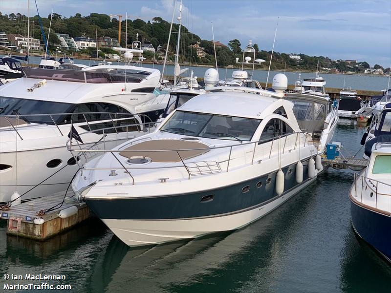 bobo (Pleasure craft) - IMO , MMSI 235086632, Call Sign 2ENN8 under the flag of United Kingdom (UK)
