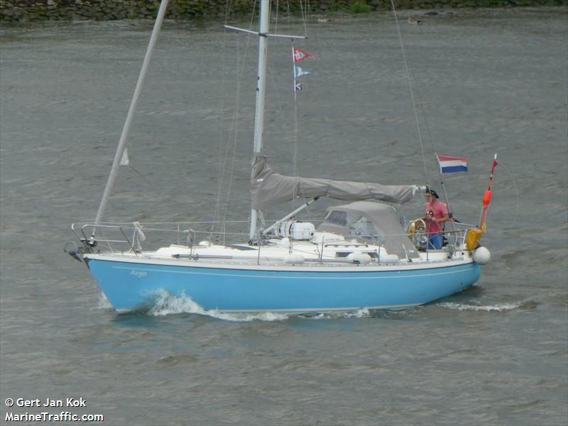 argo (Sailing vessel) - IMO , MMSI 244030944, Call Sign PD2578 under the flag of Netherlands