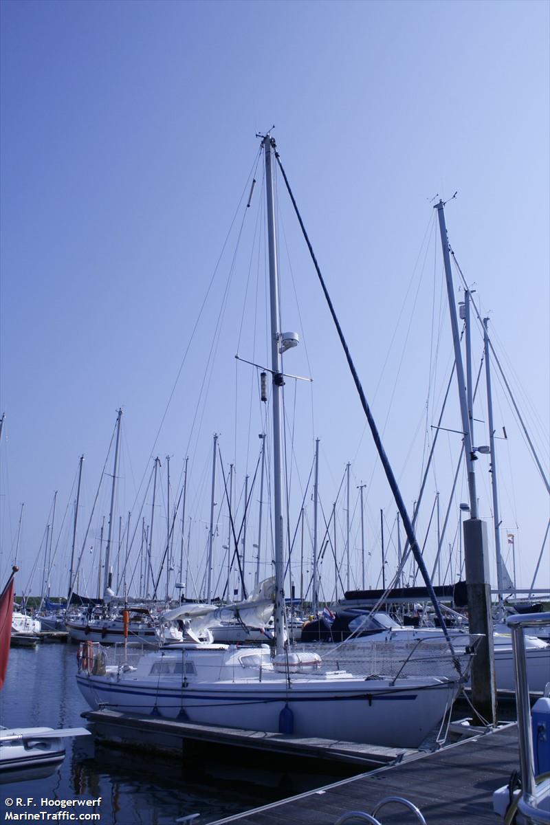 jan bart (Pleasure craft) - IMO , MMSI 244250176, Call Sign PH7488 under the flag of Netherlands