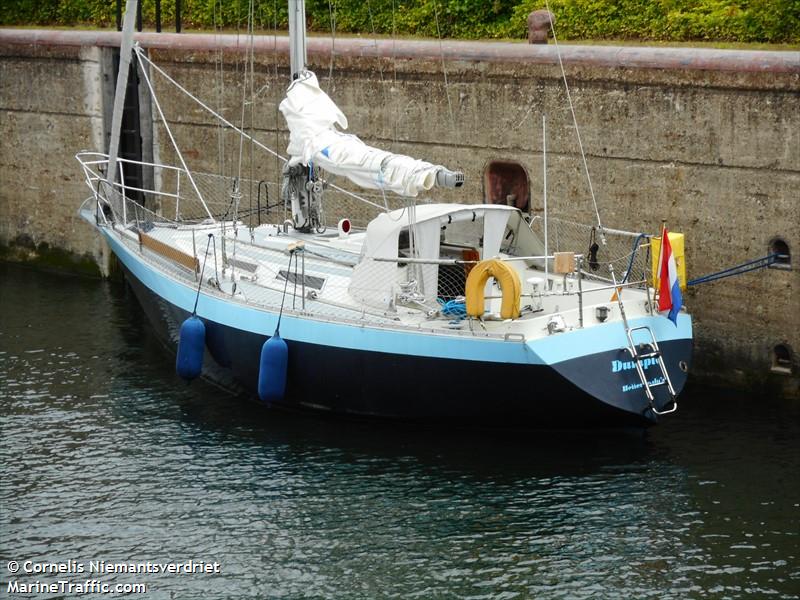 dumpie (Sailing vessel) - IMO , MMSI 244810240, Call Sign PA6189 under the flag of Netherlands