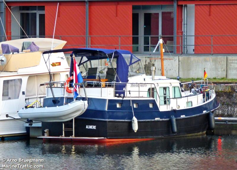 stella maris (Pleasure craft) - IMO , MMSI 244850040, Call Sign PA4019 under the flag of Netherlands