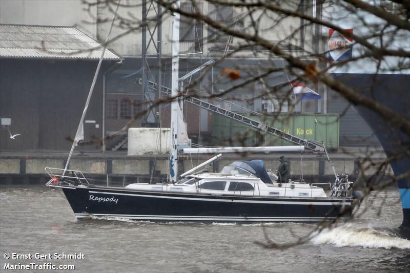 rapsody (Sailing vessel) - IMO , MMSI 244860914, Call Sign PD8683 under the flag of Netherlands