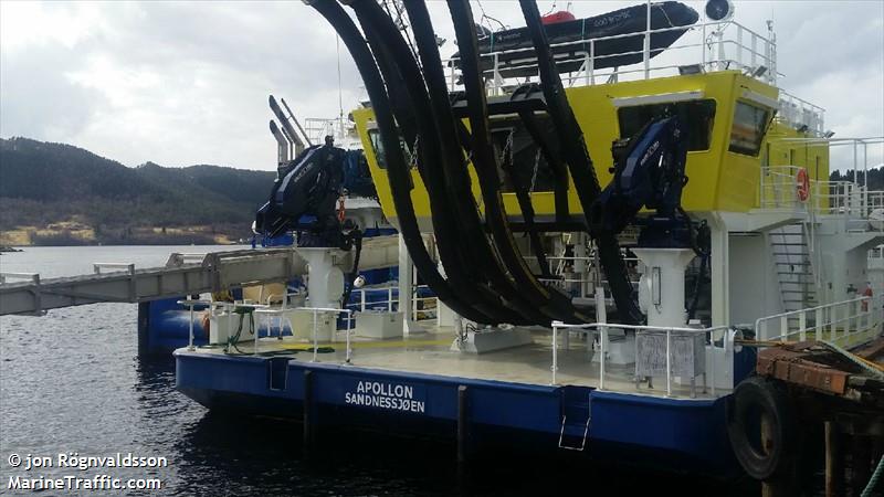 apollon (Dredging or UW ops) - IMO , MMSI 257003900, Call Sign LG9701 under the flag of Norway