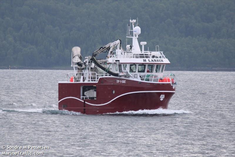 h.larsen (Fishing vessel) - IMO , MMSI 257126710, Call Sign LH4313 under the flag of Norway