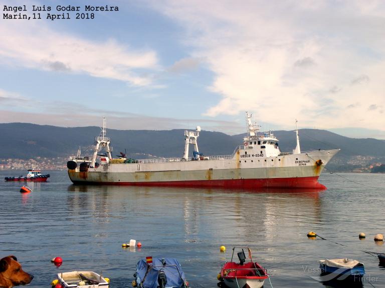 severnaya zemlia (Fishing Vessel) - IMO 8206545, MMSI 273340810, Call Sign UBSE8 under the flag of Russia