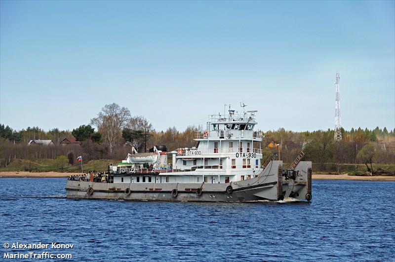 ota-930 (Unknown) - IMO , MMSI 273361770 under the flag of Russia