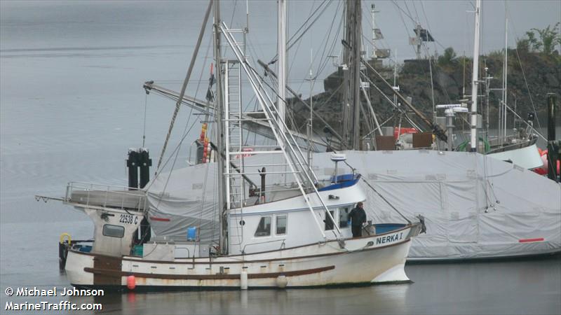 nerka no1 (-) - IMO , MMSI 316008413 under the flag of Canada