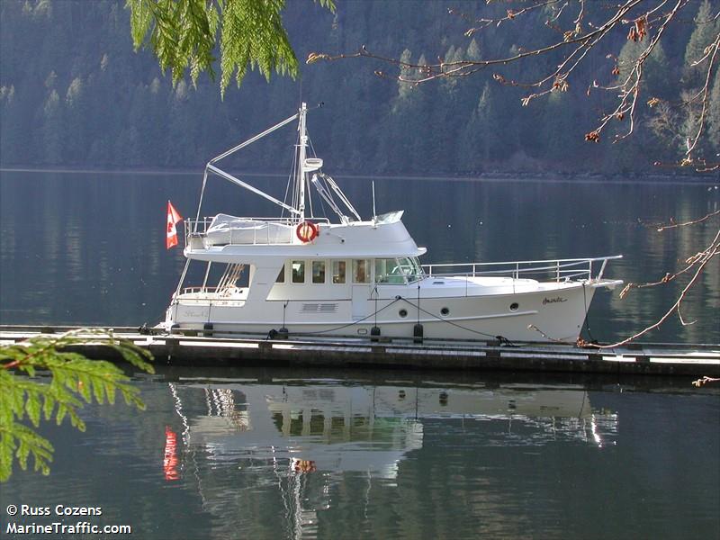 amanita (Pleasure craft) - IMO , MMSI 316011607, Call Sign CFN4881 under the flag of Canada