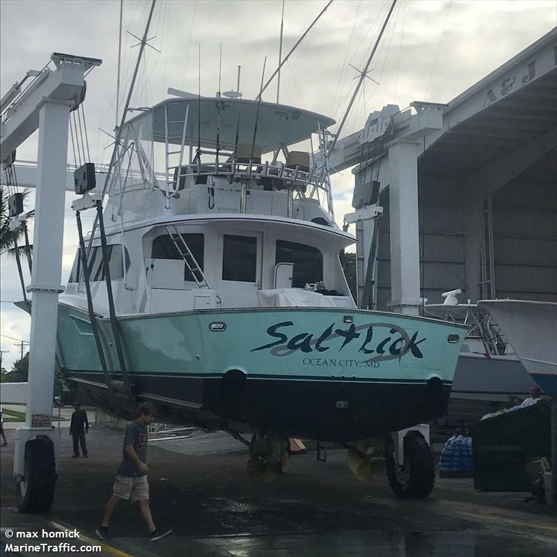 salt lick (Pleasure craft) - IMO , MMSI 338369942 under the flag of USA