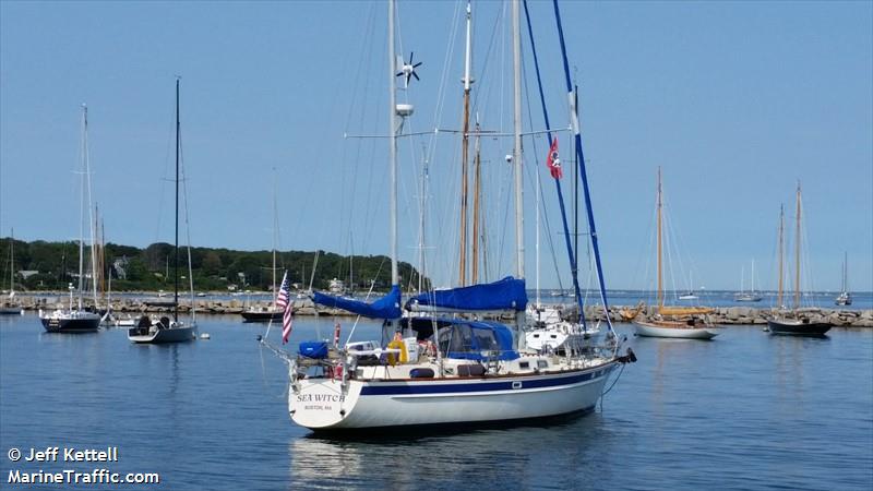 sea witch (Sailing vessel) - IMO , MMSI 367037050, Call Sign WDI3094 under the flag of United States (USA)