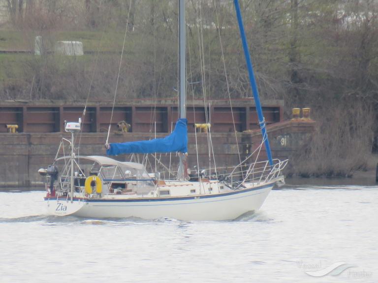 zia (Sailing vessel) - IMO , MMSI 367778620, Call Sign WDJ4535 under the flag of United States (USA)