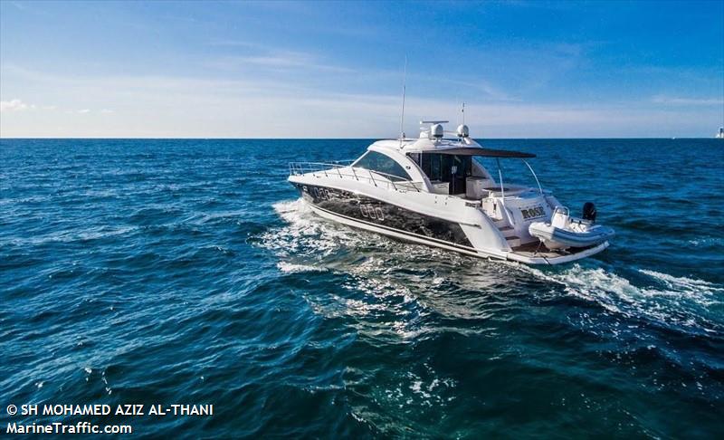 taj 61 (Pleasure craft) - IMO , MMSI 466508020, Call Sign A7D7436 under the flag of Qatar