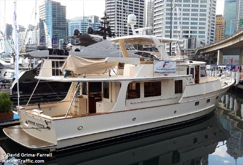 wilhelmina (Pleasure craft) - IMO , MMSI 503028390, Call Sign MH55N under the flag of Australia
