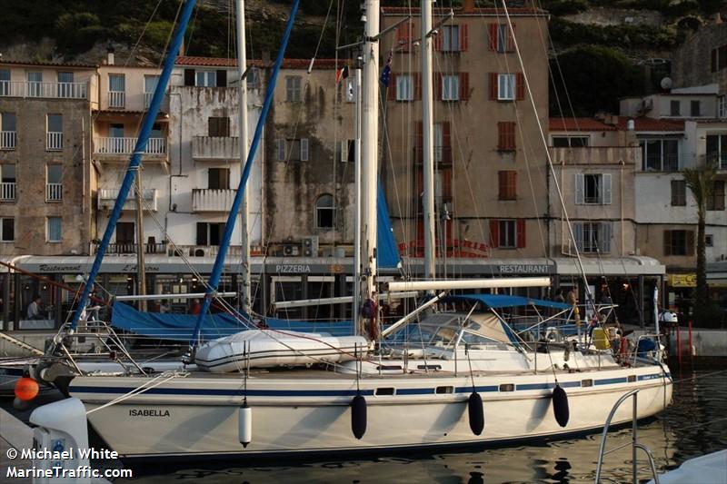 isabella (Sailing vessel) - IMO , MMSI 503783900, Call Sign VJN4334 under the flag of Australia