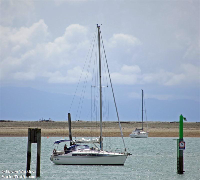 st paul (Sailing vessel) - IMO , MMSI 512003137, Call Sign ZMA2747 under the flag of New Zealand