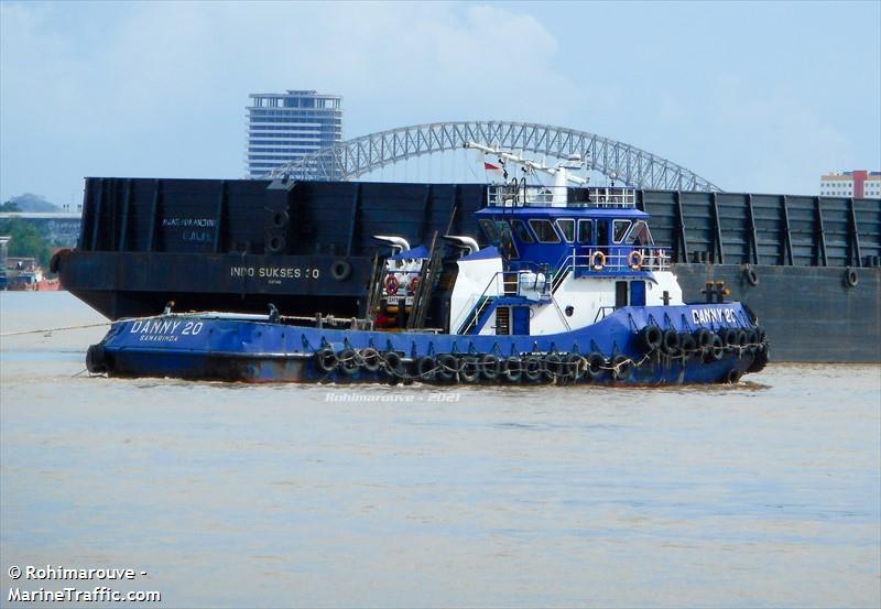 tb.danny 20 (Tug) - IMO , MMSI 525012118, Call Sign YDA6712 under the flag of Indonesia