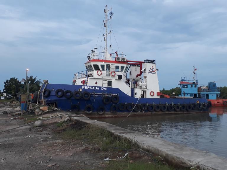persada xvii (Tug) - IMO , MMSI 525018075, Call Sign YDA3168 under the flag of Indonesia