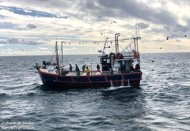 braveheart (Fishing vessel) - IMO , MMSI 601989600, Call Sign ZS2930 under the flag of South Africa