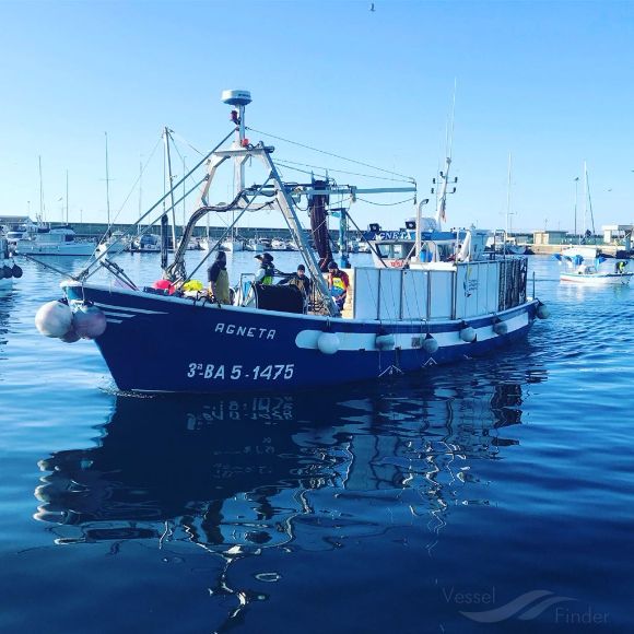 agneta (Fishing vessel) - IMO , MMSI 224116420, Call Sign EA4833 under the flag of Spain