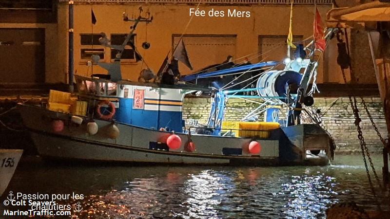 fv fee des mers (Fishing vessel) - IMO , MMSI 227568460, Call Sign FH6644 under the flag of France