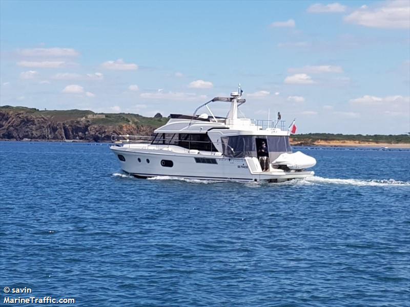 argweda 4 (Pleasure craft) - IMO , MMSI 227970820, Call Sign FAG7618 under the flag of France