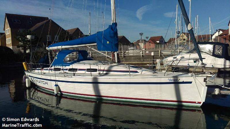 vivace (Sailing vessel) - IMO , MMSI 232002719, Call Sign MAAC2 under the flag of United Kingdom (UK)