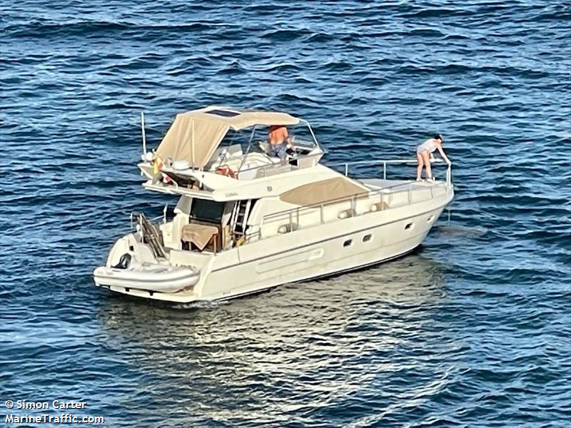 my luna (Pleasure craft) - IMO , MMSI 232026477, Call Sign MGVX9 under the flag of United Kingdom (UK)