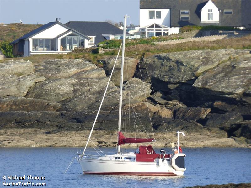 destiny (Sailing vessel) - IMO , MMSI 235100533, Call Sign 2GUA7 under the flag of United Kingdom (UK)