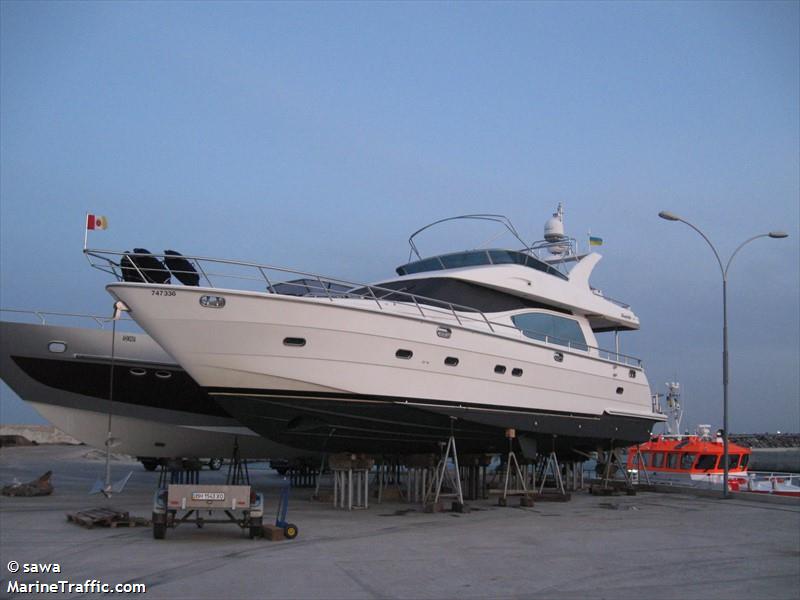 darwin (Pleasure craft) - IMO , MMSI 235118565 under the flag of United Kingdom (UK)