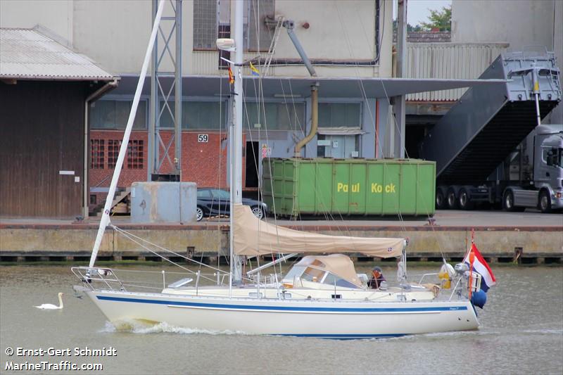 thalassa (Sailing vessel) - IMO , MMSI 244060055 under the flag of Netherlands
