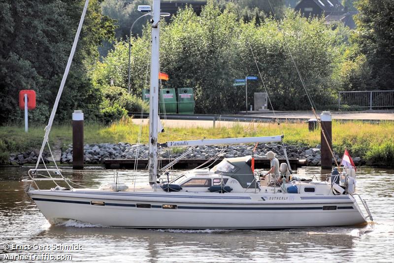 vanadis (Pleasure craft) - IMO , MMSI 244180308, Call Sign PE9951 under the flag of Netherlands