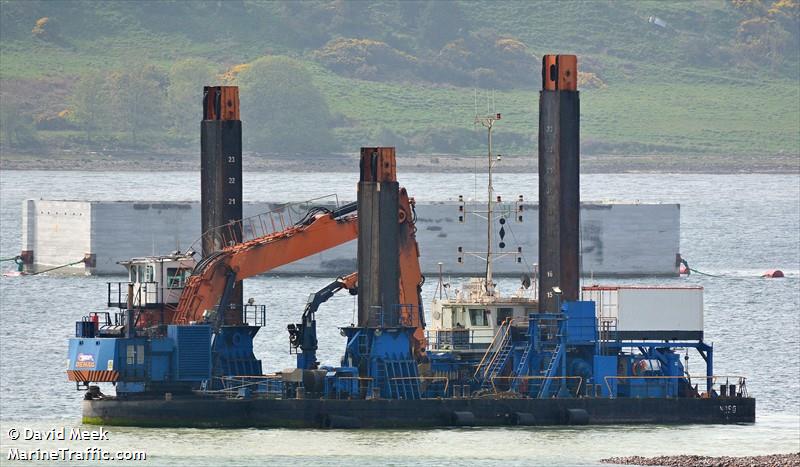 dinopotes (Dredger) - IMO 7909712, MMSI 244935000, Call Sign PDQI under the flag of Netherlands