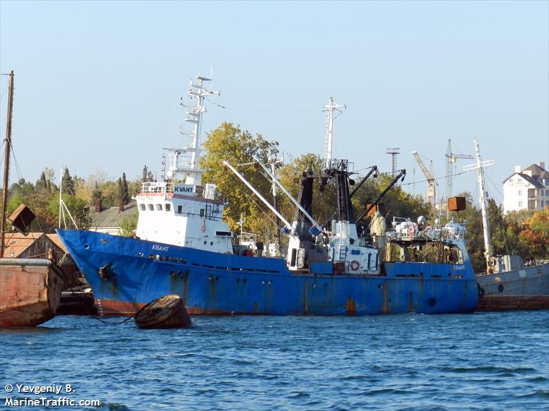 kvant (Fishing Vessel) - IMO 8725553, MMSI 273377190 under the flag of Russia