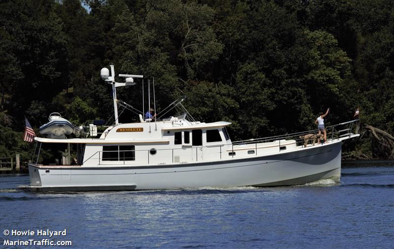resolute (Pleasure craft) - IMO , MMSI 338165709 under the flag of USA
