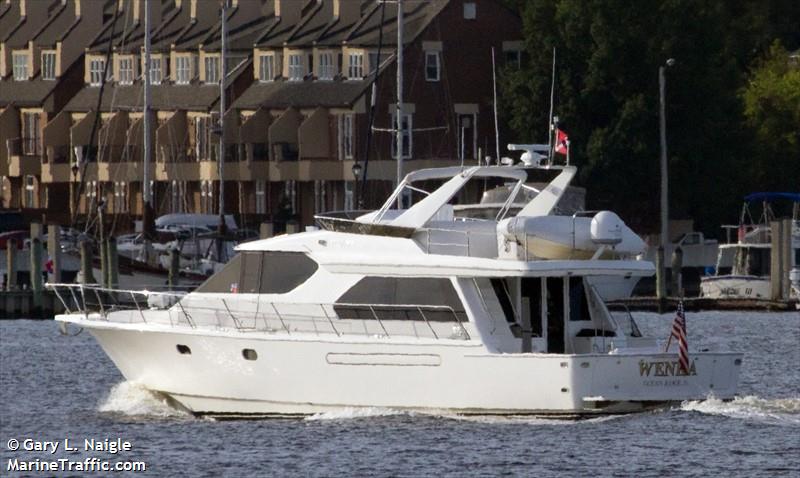 wenka (Pleasure craft) - IMO , MMSI 367119860, Call Sign WDD2782 under the flag of United States (USA)
