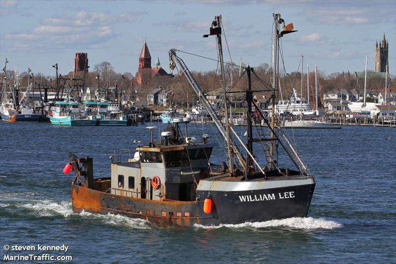 william lee (Fishing vessel) - IMO , MMSI 367378710, Call Sign WDE6317 under the flag of United States (USA)