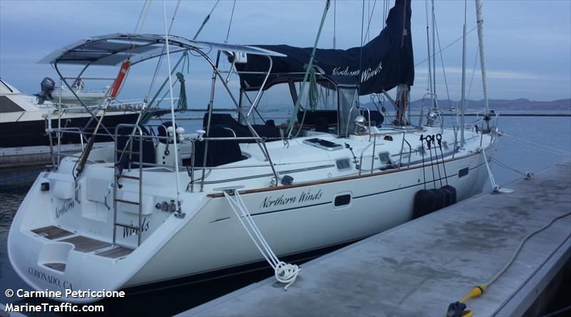 northern winds (Sailing vessel) - IMO , MMSI 367523490, Call Sign WDG3196 under the flag of United States (USA)
