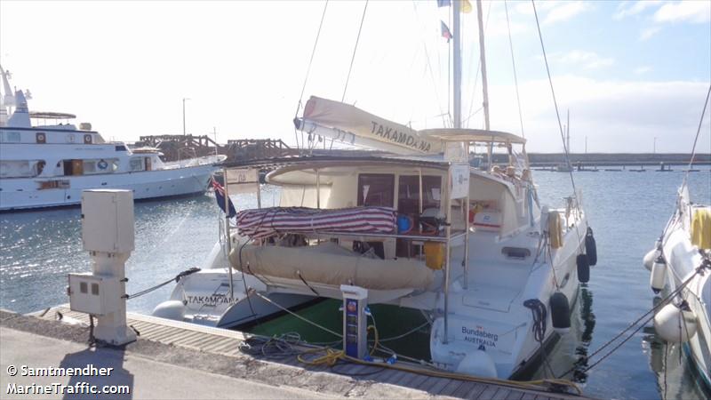 takamoana (Sailing vessel) - IMO , MMSI 503447300, Call Sign VHA2399 under the flag of Australia