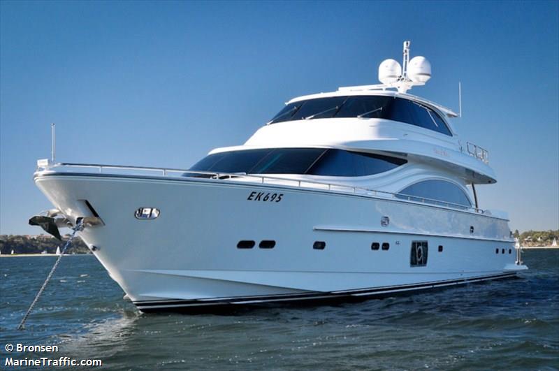 mineral water (Pleasure craft) - IMO , MMSI 503588100, Call Sign EK695 under the flag of Australia