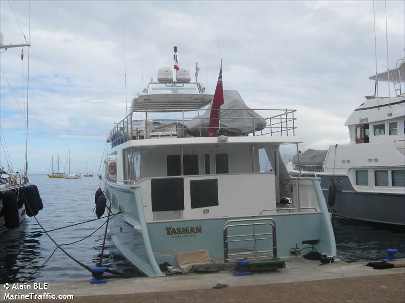 tasman (Pleasure craft) - IMO , MMSI 512000440, Call Sign ZMG2089 under the flag of New Zealand