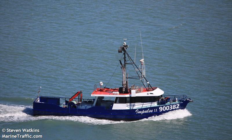 impulse ii (Fishing vessel) - IMO , MMSI 512424000, Call Sign ZME9830 under the flag of New Zealand