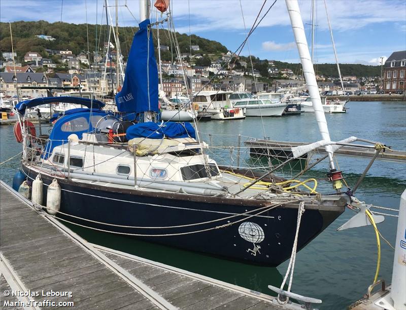 chartist lady (Sailing vessel) - IMO , MMSI 205413100, Call Sign OS4131 under the flag of Belgium